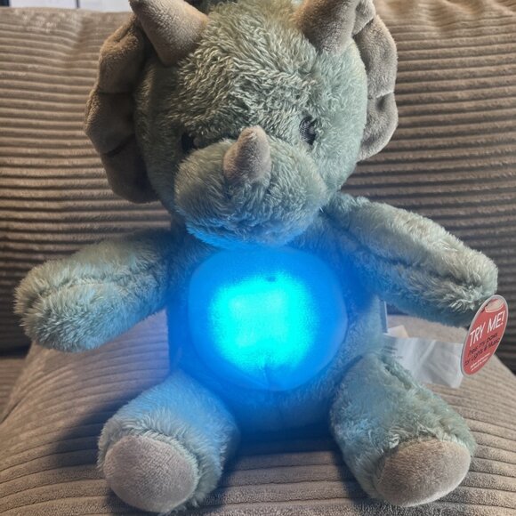 DreamGro Dinosaur Baby Color Changing Light & Lullaby Soother Music Tummy Glows - Picture 1 of 9